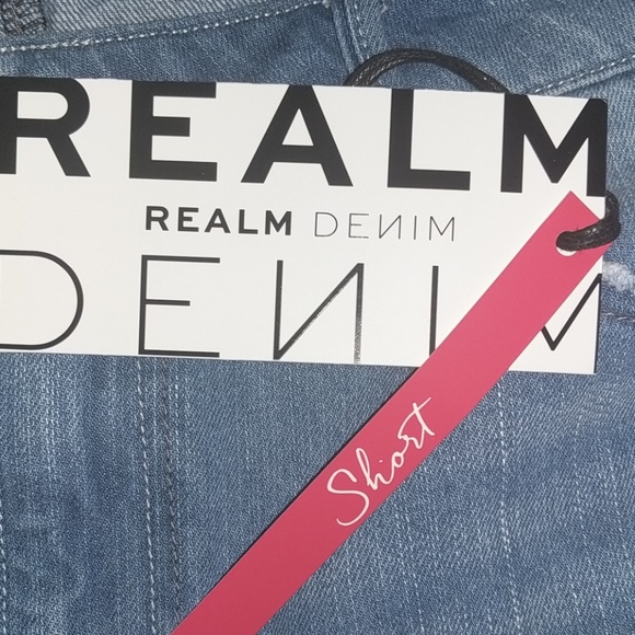 Realm Denim Distressed Shorts - Picture 2 of 6
